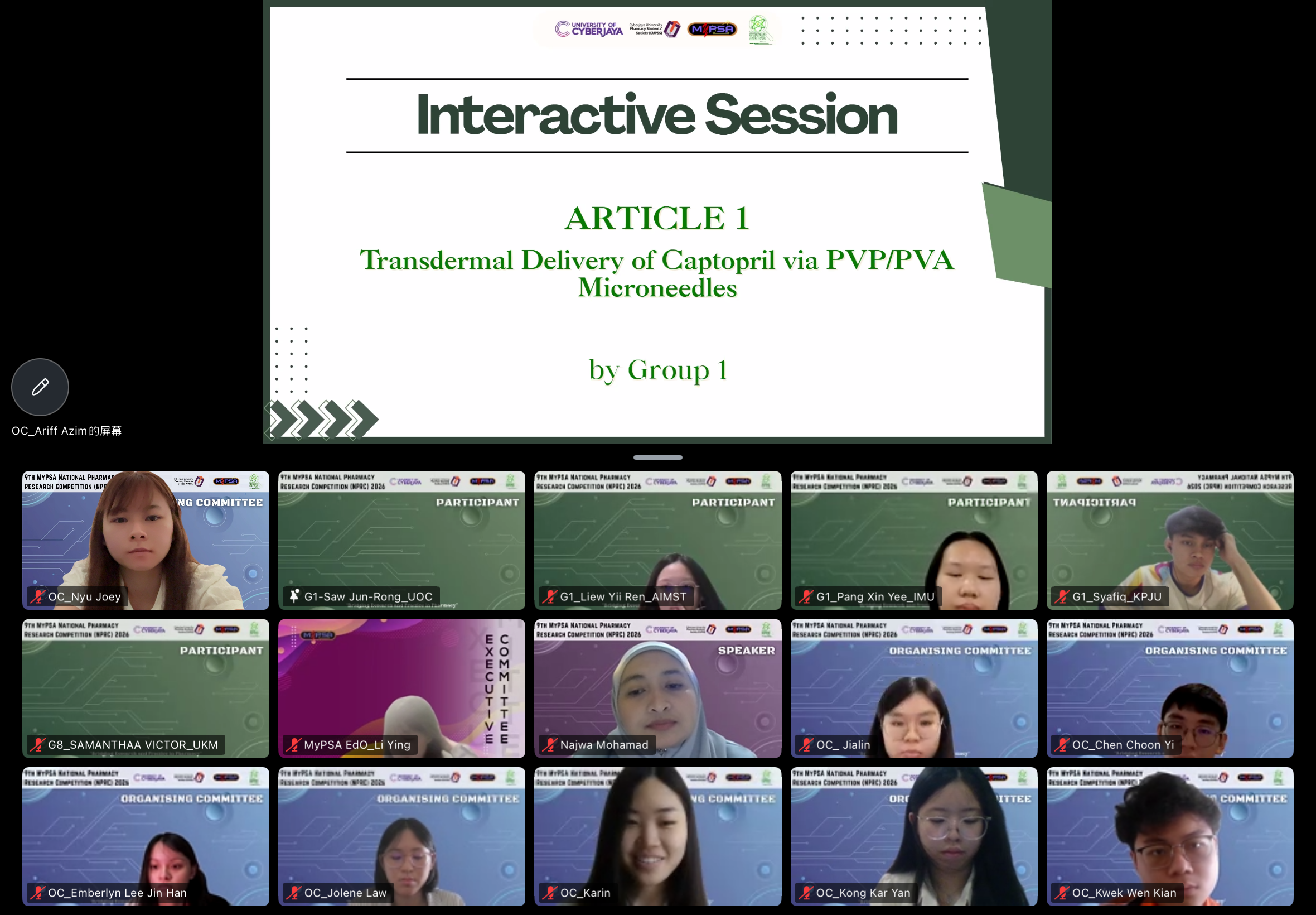 Group presentation 1